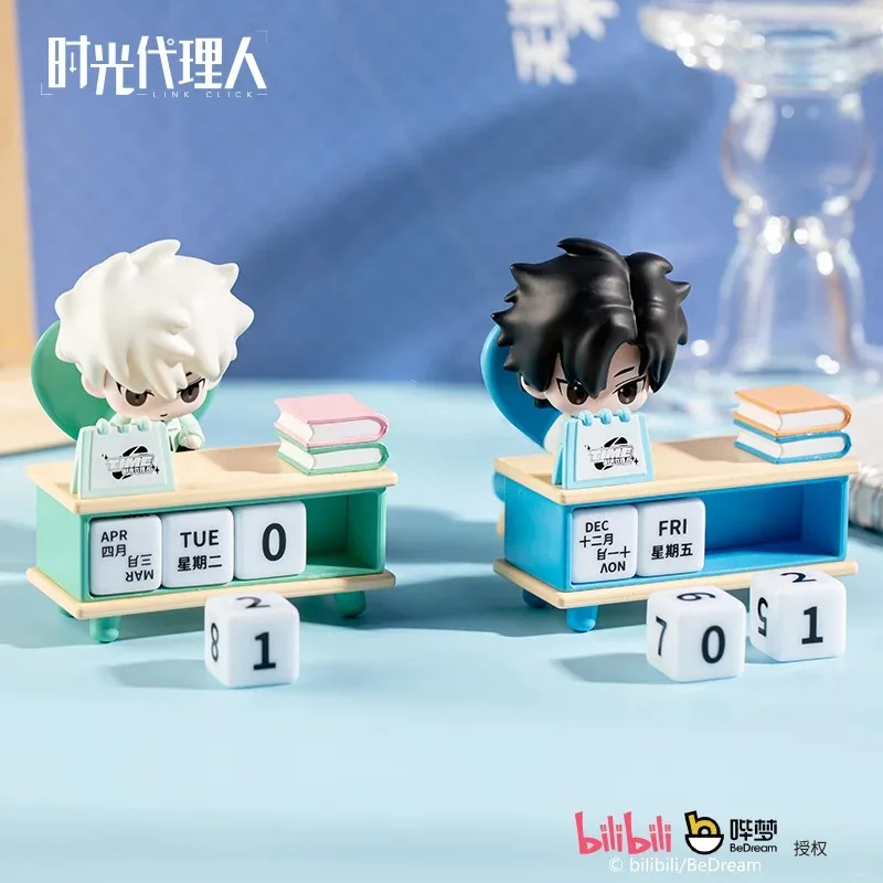 Original Link Click Desk Calendar Lucas Charles Anime Figure Model Decoration Collection Kawaii Figurine Desktop Friends Gift