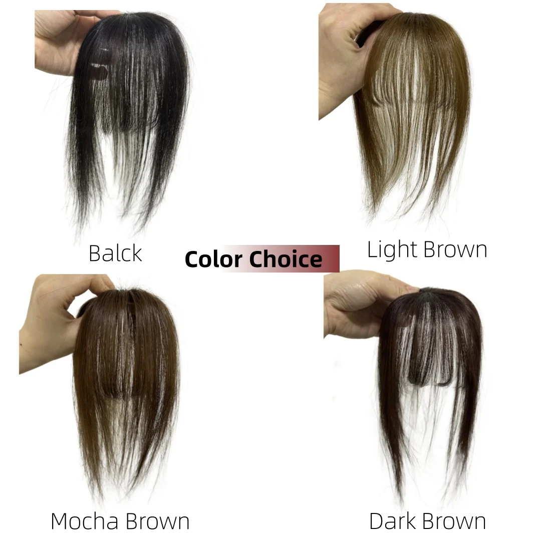 3D-Pony aus Echthaar mit vollständiger Abdeckung, Clips in Haarteilen für Frauen, dünner werdendes Haar, Fransenverlängerungen für den täglichen Gebrauch