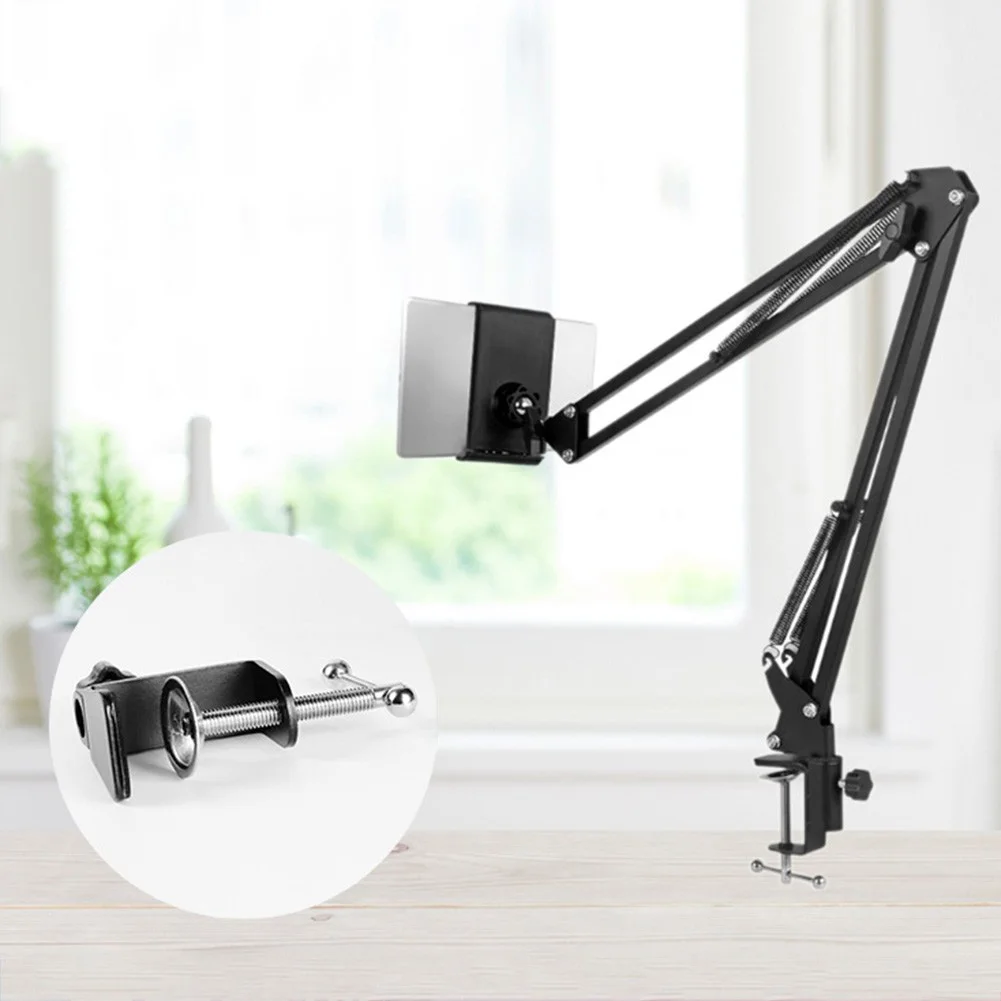 Desktop Mic Holder Cantilever Light Fixture Desktop Use Studio Setup Long-lasting Usage Scratch-resistant Sleek Design
