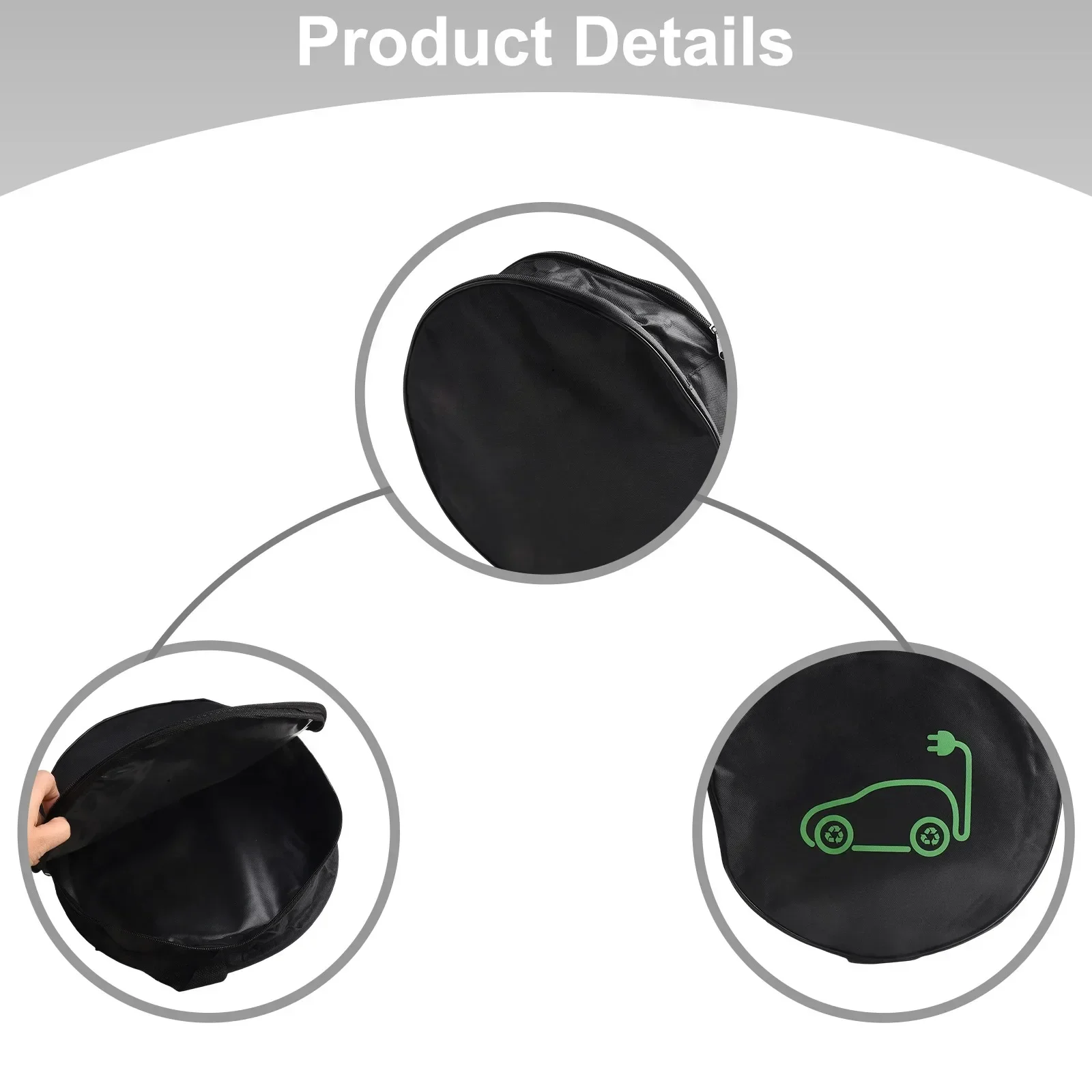 

Neat and Clean Storage Cable Bag for Car Battery Keeps Charging Cables Organized and Tidy Perfect for Trunk Storage
