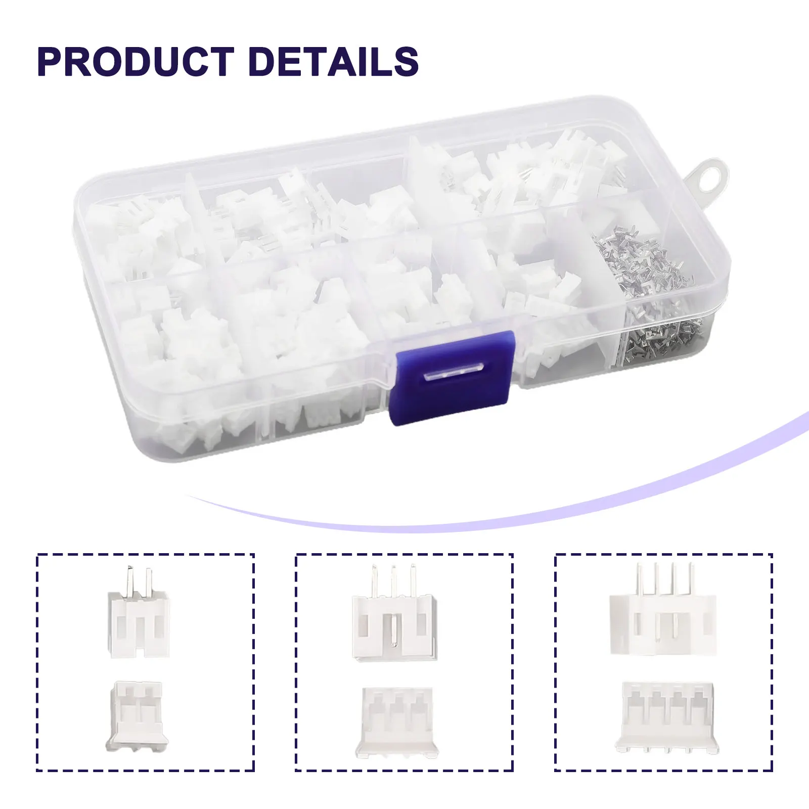 Computers Copiers Fax Machines Home Appliances LED Lighting Connector Kit JST-PH 2A AC DC Terminal Kit 100V AC DC