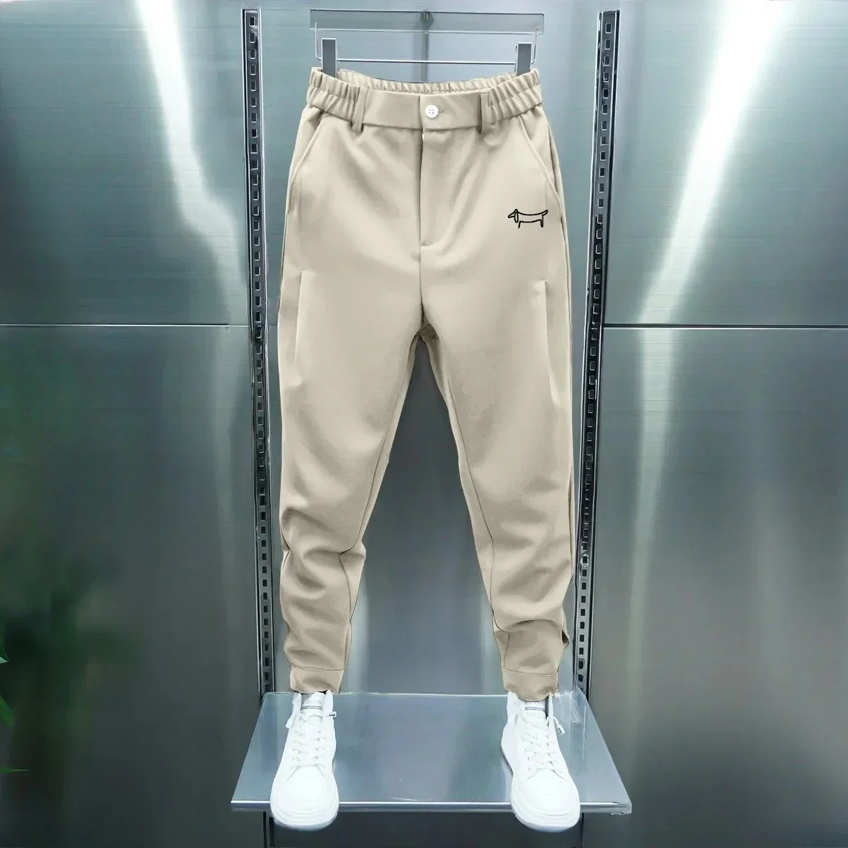 New Men's Golf Pants Stretch Slim Straight Casual Pants High Quality Golf Wear Fashion Breathable Golf Sports Golf Trousers image 3