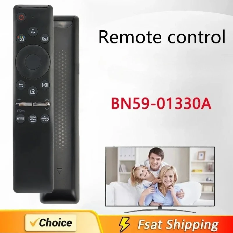 BN59-01330A BN59-01329A Replacement Voice Remote Control for Samsung TV LED QLED UHD SUHD HDR LCD HDTV 4K 8K 3D Curved Smart TVs