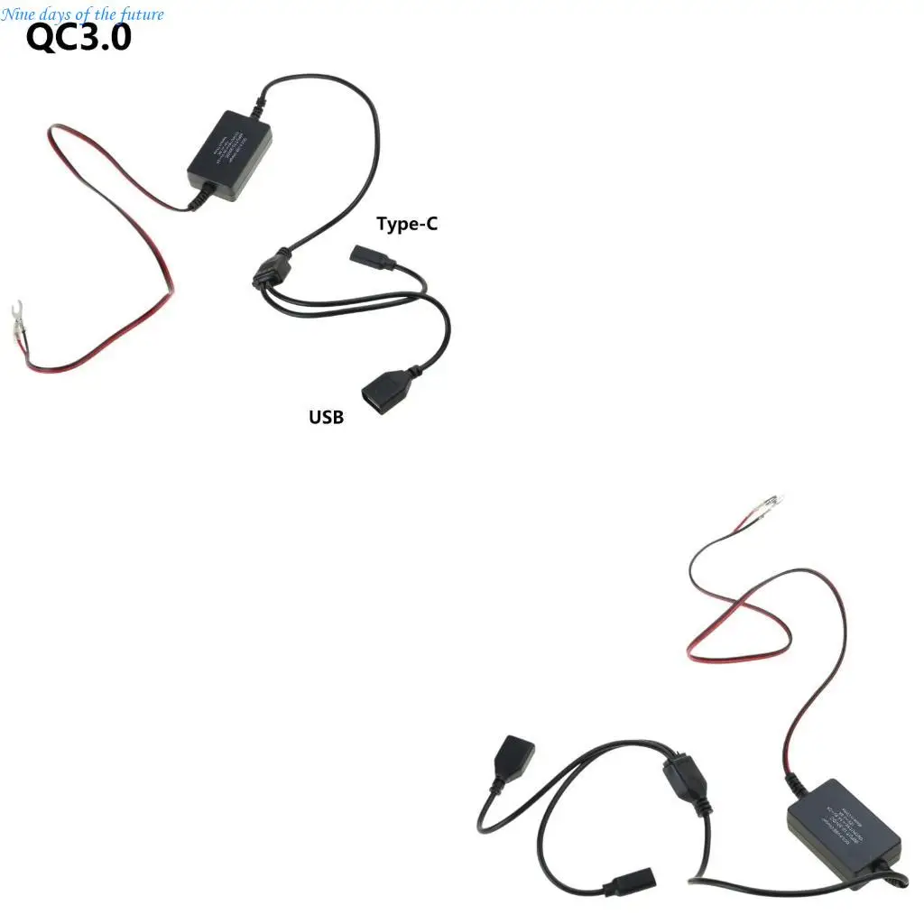to Converter Quick QC3.0 USB Step Down Converter Adapter E65A