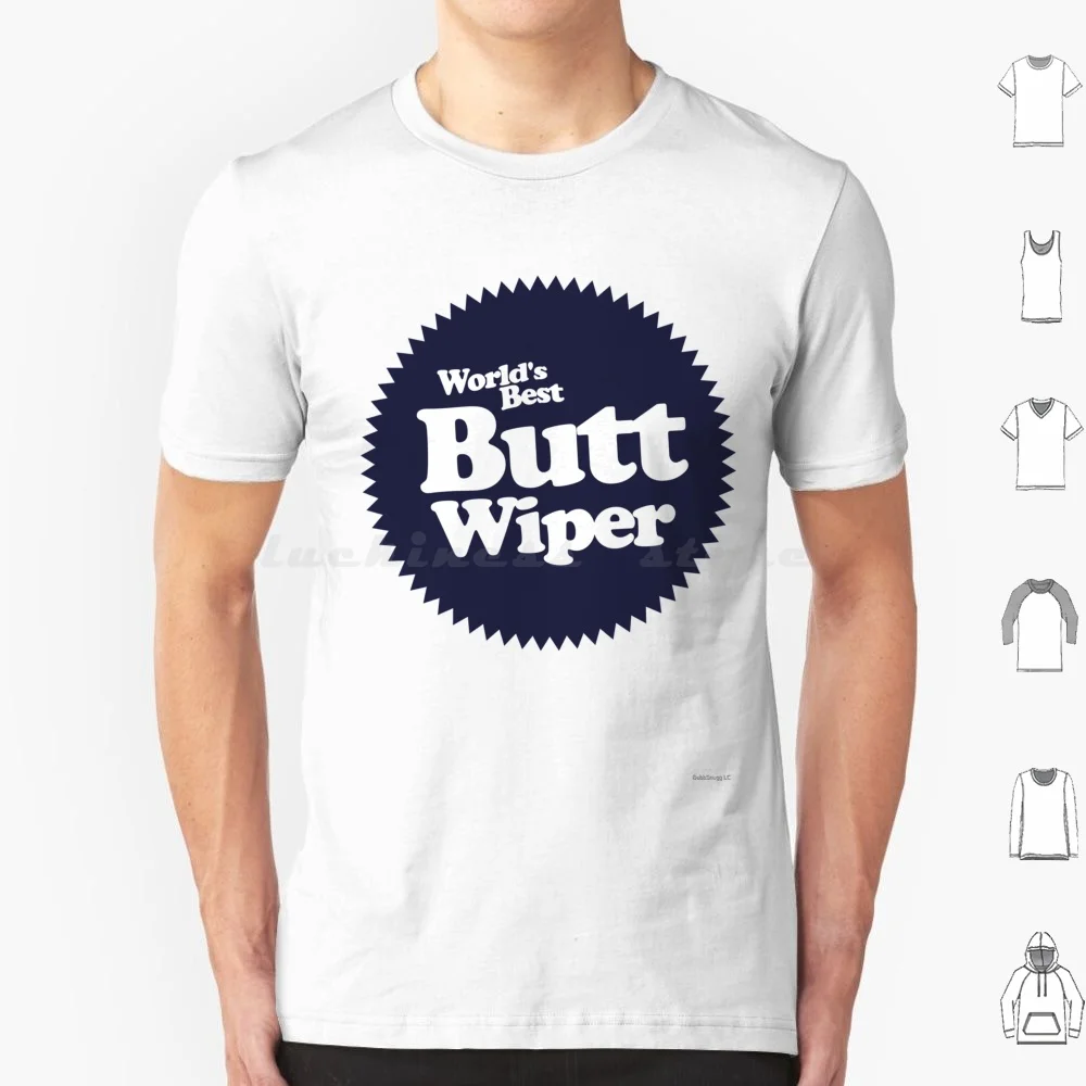 Worlds Best Butt Wiper T Shirt Cotton Men Women DIY Print Worlds Best Butt Wiper Nurse Nursing Home Nursing Joke Humor Funny