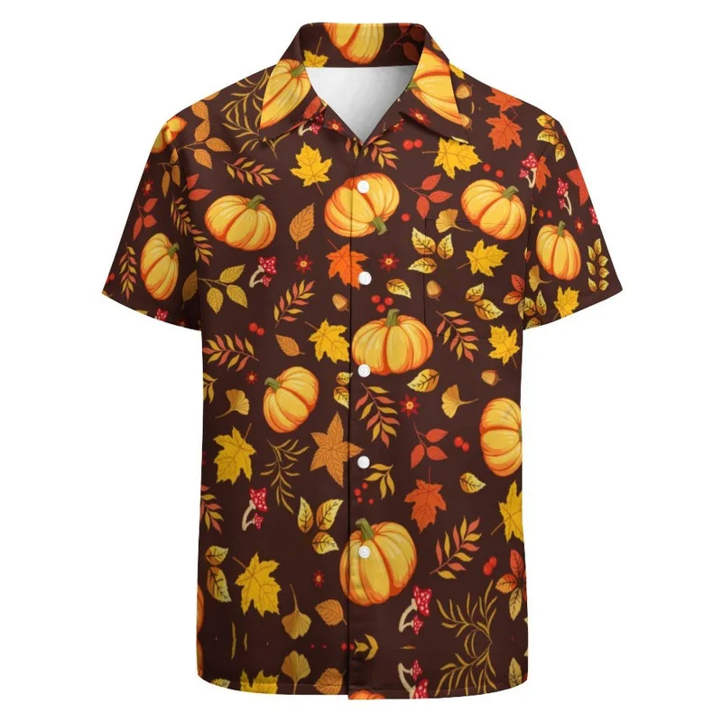 

2024Весна и лето Visual Art Grid 3DD Модная стильная удобная мужская рубашка с цифровым принтом