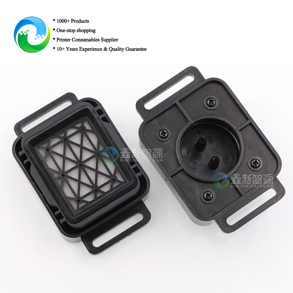 Repuestos: 2 tapas superiores para cabezales de impresión Epson DX5 DX7, kit de limpieza y tapado para impresoras de inyección de tinta Allwin E1800 E160 E320 Yaselan