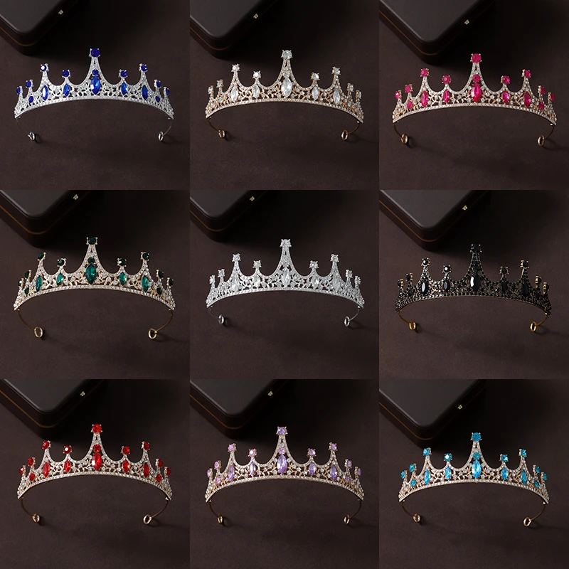 Itacazzo corona nupcial, Tiaras clásicas adecuadas para Bodas de mujer, fiestas de cumpleaños (se puede enviar rápidamente)