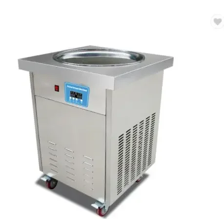 

For Commercial Fry Fried Ice Cream Pan Roller Roll Machine