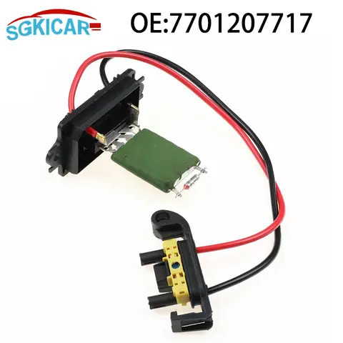 오디디오 7701207717   Renault Megane Mk2용 자동차 히터 저항기 송풍기 모터 저항기 7701207716 8200729298