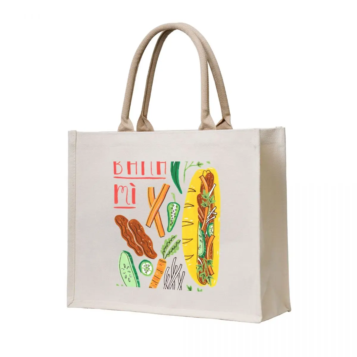 

Banh Mi Tote Bag female bag hand bag ladies Women's