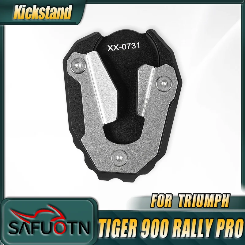 

Motorcycle Kickstand Foot Sidestand For Triumph Tiger 900 Rally pro 2021-2024 Enlarger Pad Enhance Stability And Durability