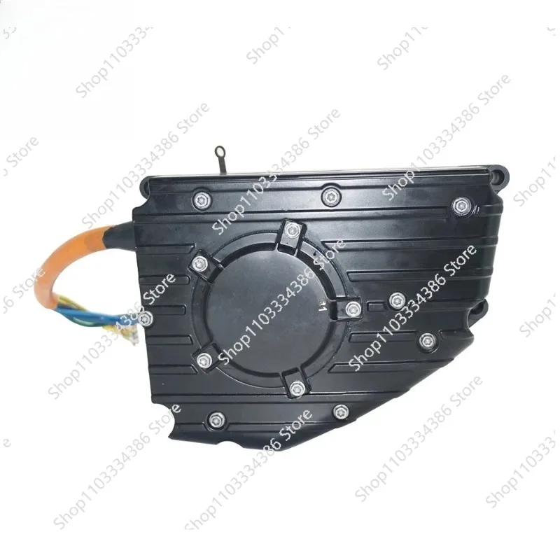 165 3500W 72V 30H V3 with 1:2.35 Gear Box Encoder PMSM Mid Drive Motor