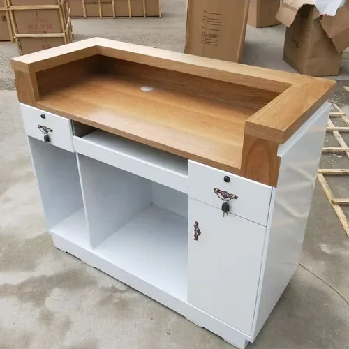 Cashier Counter Simple Modern Clothing Store Beauty Salon Bar Company Reception Desk