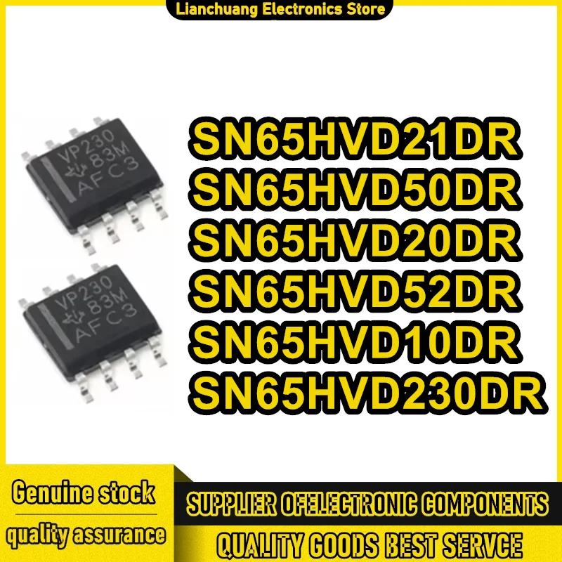 

10PCS SN65HVD20DR SN65HVD21DR SN65HVD50DR SN65HVD52DR SN65HVD10DR SN65HVD230DR SN65HVD SN65 SN IC STANDBY MODE SOP-8 in Stock