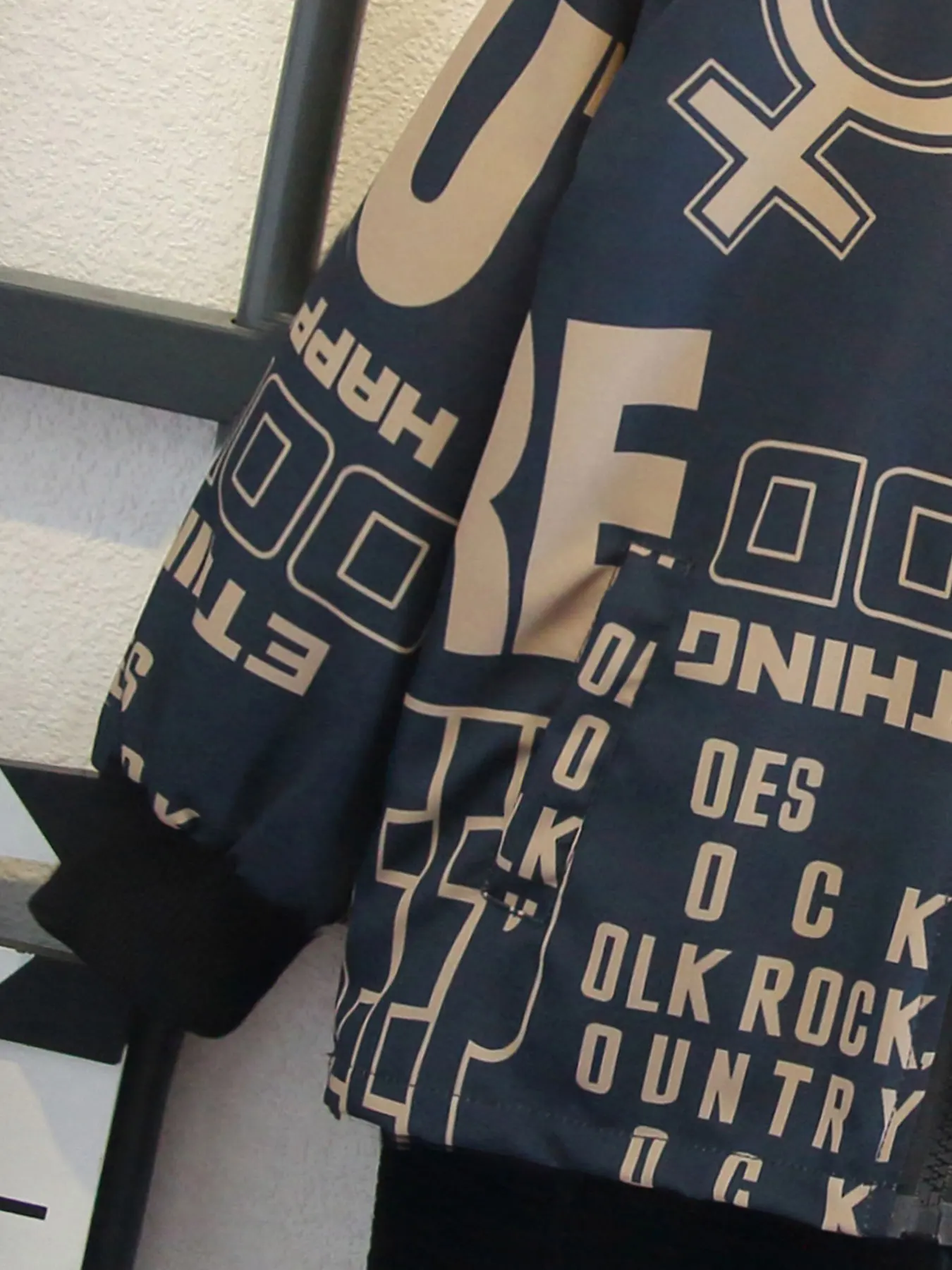 سترات بغطاء للرأس مطبوعة بالكامل للأولاد، طراز عصري، للربيع/الخريف، للأعمار من 3 إلى 10 سنوات #5