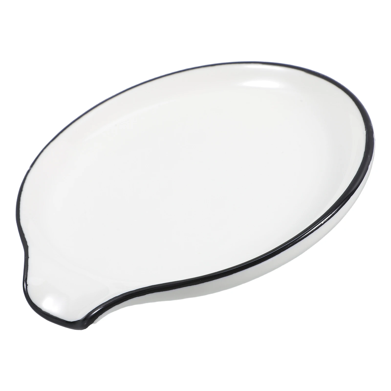 

Керамическая подставка для ложки, кухонный держатель для кофейной ложки, элегантная подставка для кухонной утвари в фермерском доме, обеденный стол, органайзер для посуды