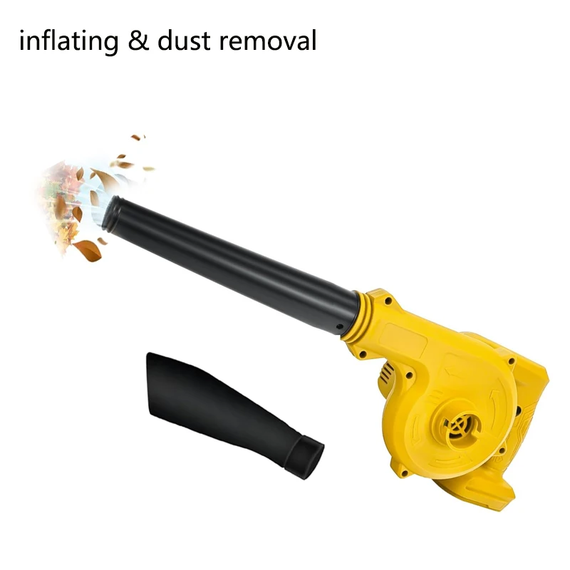 

Ручной пылесос для листьев, беспроводной пылесос для аккумулятора DeWalt 20 В, 2 в 1/17000 об/мин, электрический вентилятор для удаления воздуха/автомобиля/пыли