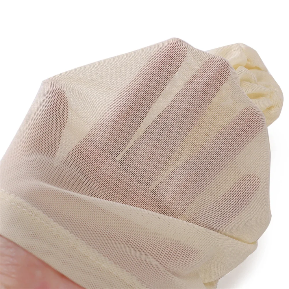 Instant Mesh Bonnet Hijabs Stretch Spandex Breathable Undercap Muslim Woman Soft Inner Cap Islamic Lady's Basic Cap Turban