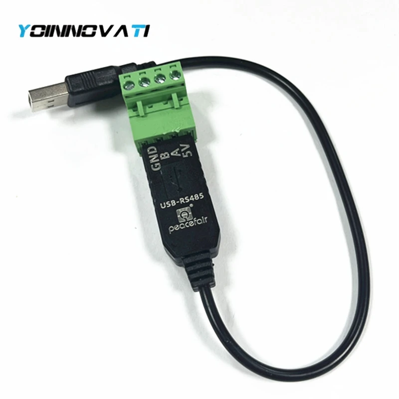 YT RS485 to USB Converter Upgrade Protection RS232 Converter Compatible With V2.0 Standard RS-485 A Connector Board Module