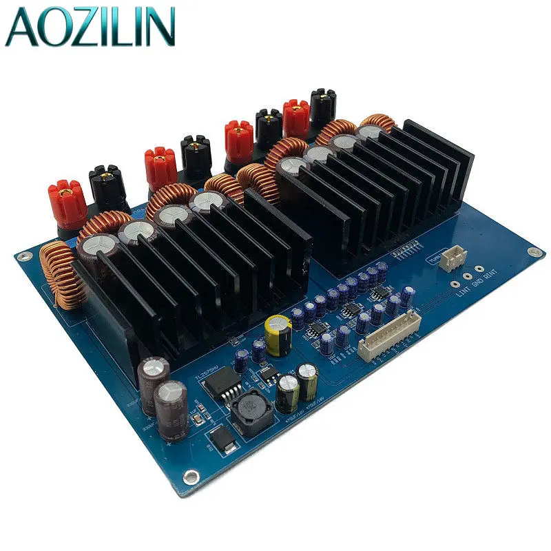 AOZILIN TAS5630 2.1 Channel Class D Digital Audio Amplifier Board DIY Audio Power Amp Module for Speaker