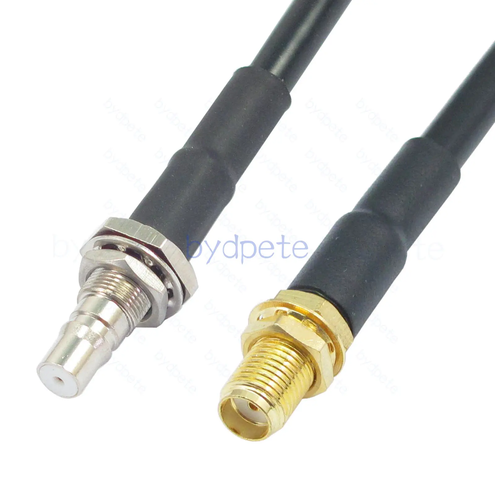 SMA Female Jack to QMA Female Jack Cable RG223 Semi Flexible Cable Coax Kable Low Loss 50ohms Lot High Quality Tangerrf