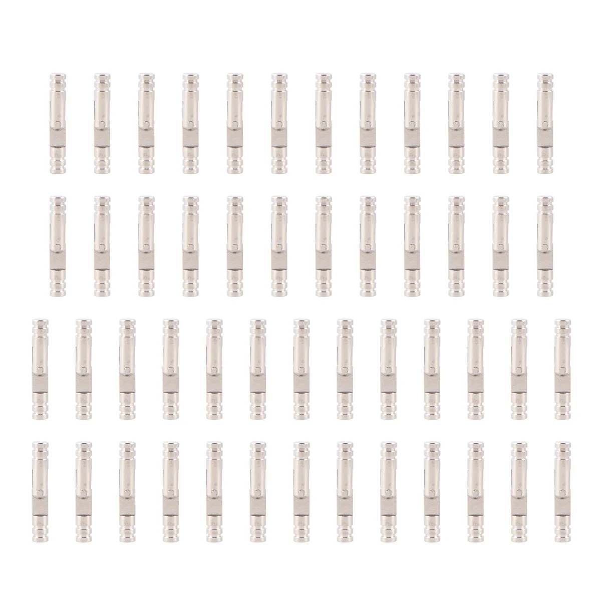

50Pcs Hinge Gift Box Heavy Duty 5x30mm Stainless Steel Spring Hinge for Jewelry Case Automatic Closing Smooth Silent Operation