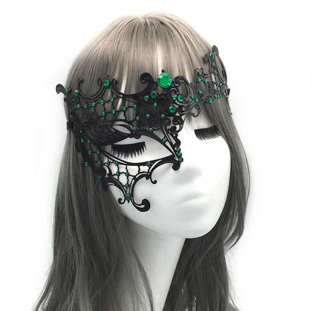 

Mask Black Hollow-Carved Half Face For Cosplay Party Carnival Masquerade Ball Costume Masquerade Ball Masks Accessory