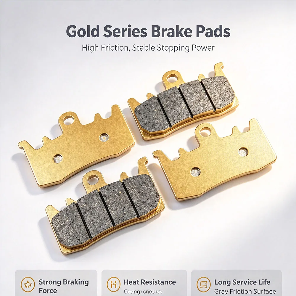 For BMW S1000R F900R F900XR S 1000 R F 900 R XR 2020-2025 Motorcycle Front Rear Brake Pads Semi-Metallic Asbestos Free