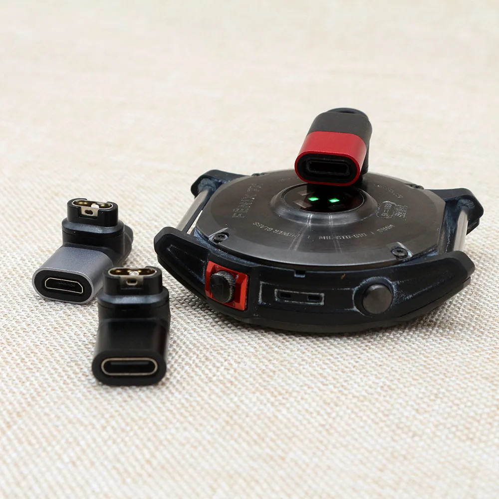 Adaptador Mini Cargador para Garmin Watch Forerunner 965 955 265 255 165 55/ Venu 3S 2S/ Vivoactive 5 4/ Vivomove/ Epix/ Quatix