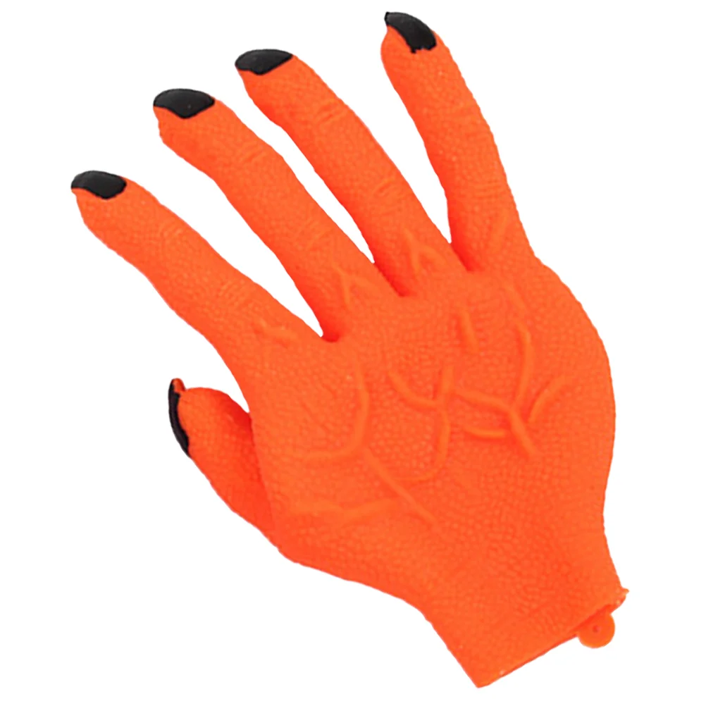 Halloween Funny Toy Hand Stretch Decompression Gloves Party Dress Up Props Ghost Paw Claws Mittens