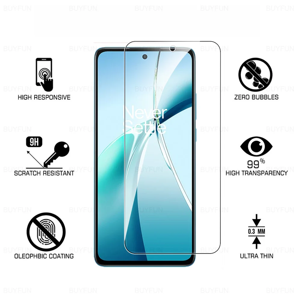 For OnePlus Nord CE4 Lite 5G Glass 6in1 Tempered Glass Camera Film One Plus NordCE4 Light CE 4 CE4Lite 6.67inch Screen Protector