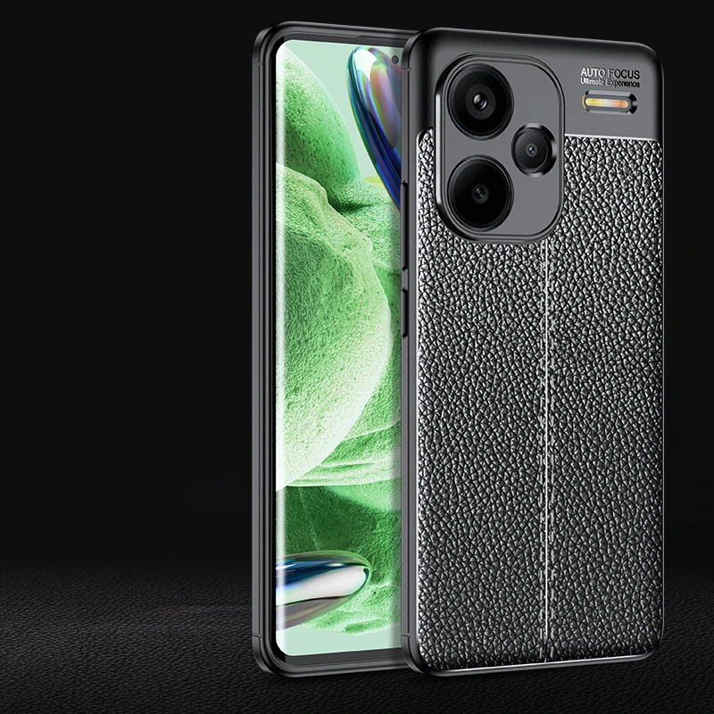 For Xiaomi Redmi Note 13 Pro Plus Case Redmi Note 13 Pro Plus Cover Capas New TPU Soft Leather Fundas Redmi Note 13 Pro Plus 5G image 4
