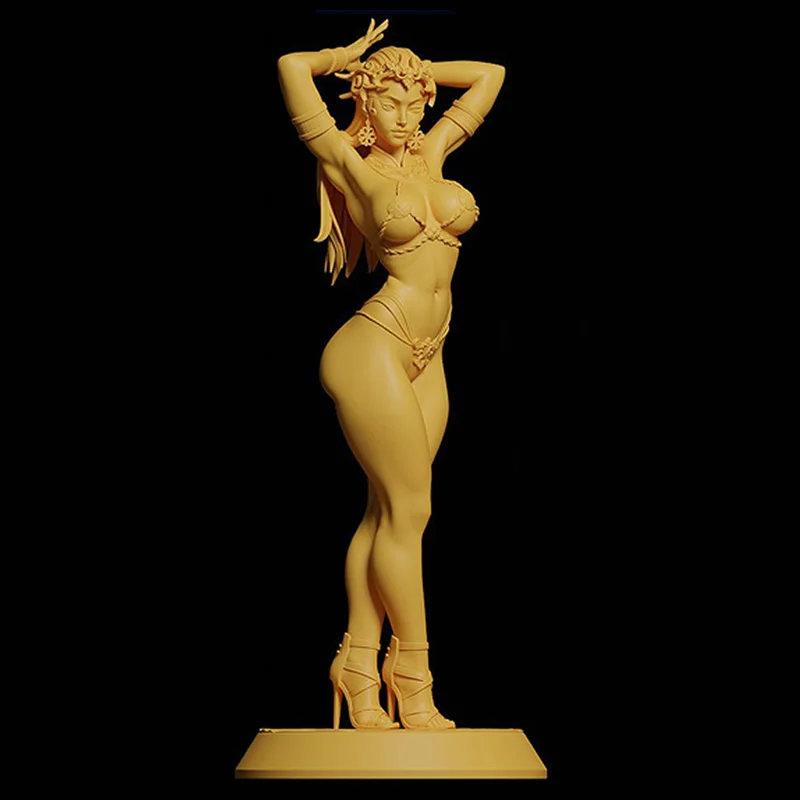 3 Styles Game Character 7585 Dejah Thoris 3D Model Unassembled Unpainted Garage Kit  Nsfw GK Figure White Resin Model Kit