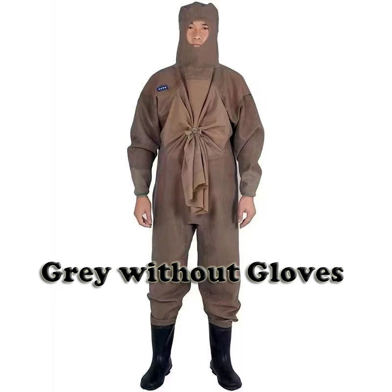 1mm Men’s Full Body Rubber Waders Waterproof Fly Fishing Wader Suit Marine River Hunting Overalls Women Water Pant with Boots
