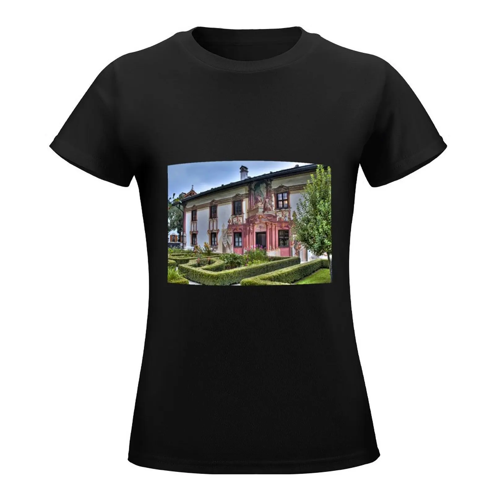 The Pilate House - Oberammergau - Germany T-Shirt graphics summer clothes workout t shirts for Women