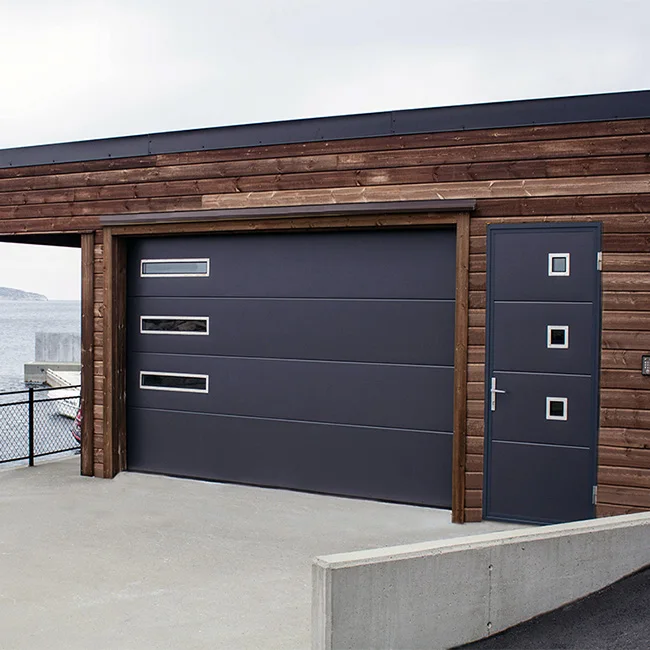 

Bifloding Sliding Iron Wrought Rolling Full View Garage Door