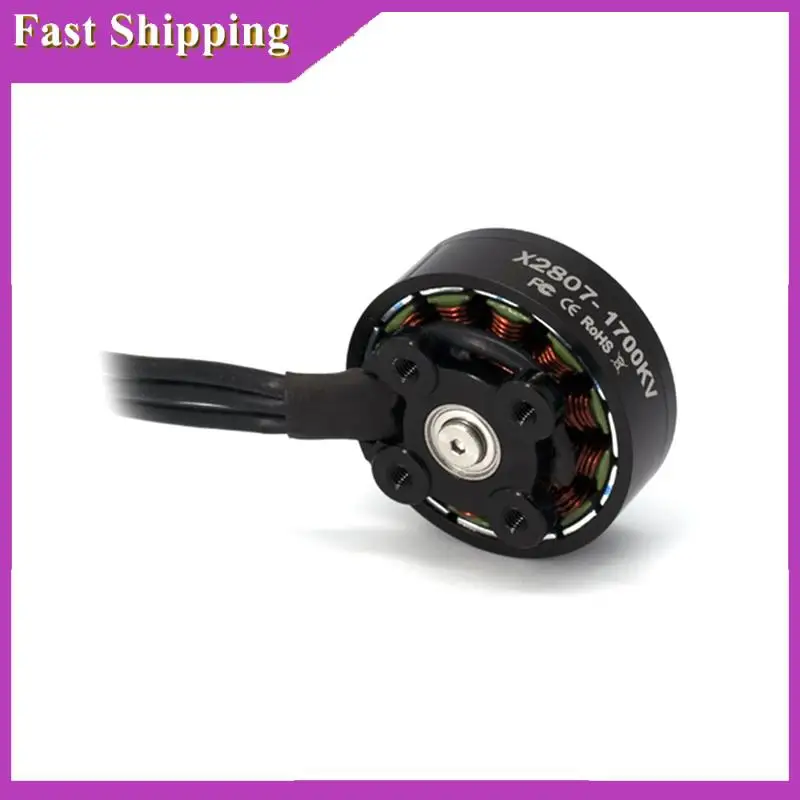 

ABRI-Brushless Motor X2807 1700KV 2-6S 4Mm Bearing Shaft Motor For RC FPV Racing Drone Multicopter