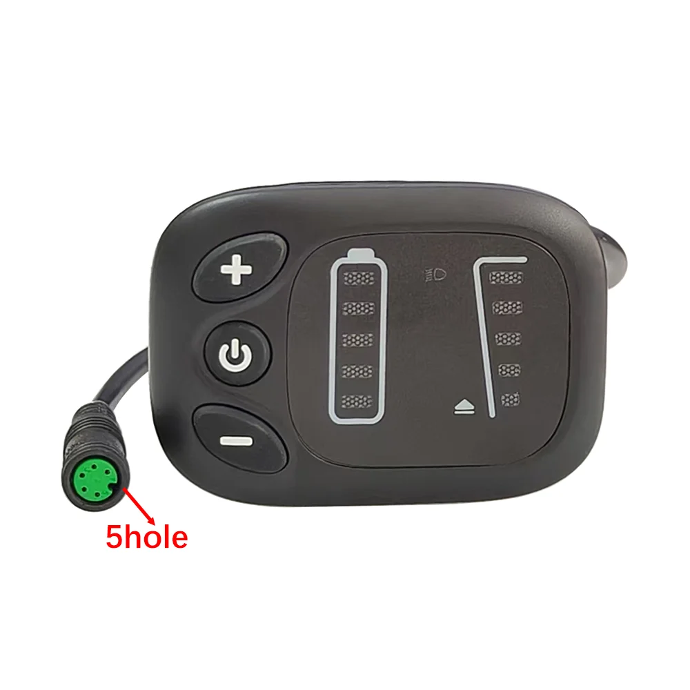 AliExpress KD59E Ebike LED Display Screen Meter UART 36V 48V KET DISP Speed Control Panel for BaFang Controller Accessories 5-hole female