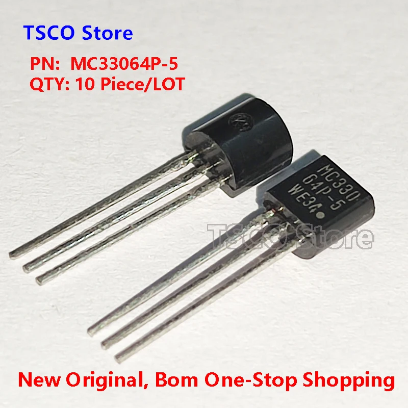 (10Piece/LOT)  MC33064  MC33064P-5  100% New Original TO-92