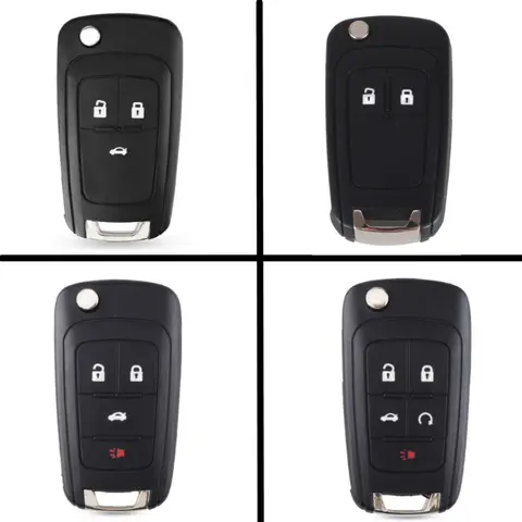 OEM Replacement Key Case Flip Remote Key Shell For Chevrolet Cruze Epica Lova Camaro Impala For Opel Astra Corsa Insignia Zafira