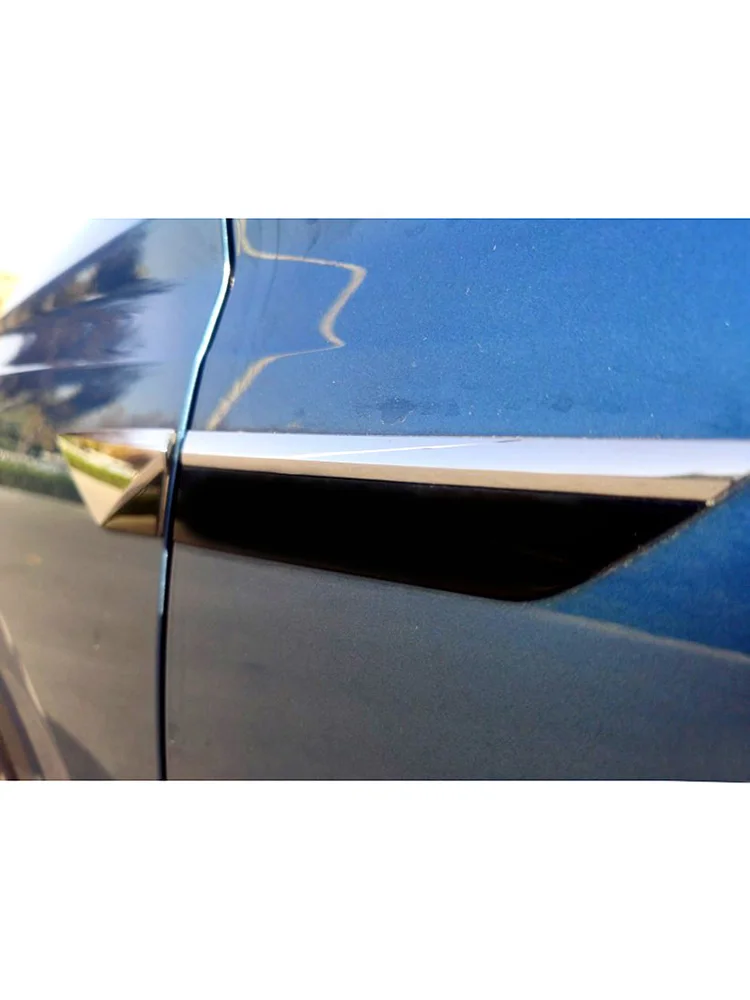 25CM Plastic Chrome Auto Badge Kamiq Car Fender Door Waist Line Emblem