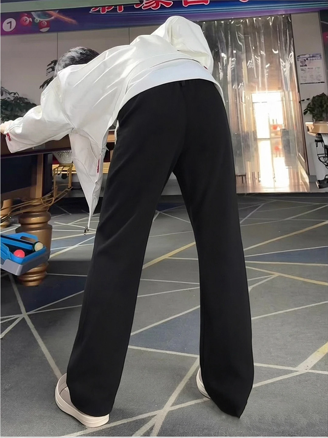 

Мужские брюки Cleanfit Bla Knife Slim Fit: прямые повседневные брюки на весну, средняя посадка, молодежный стиль