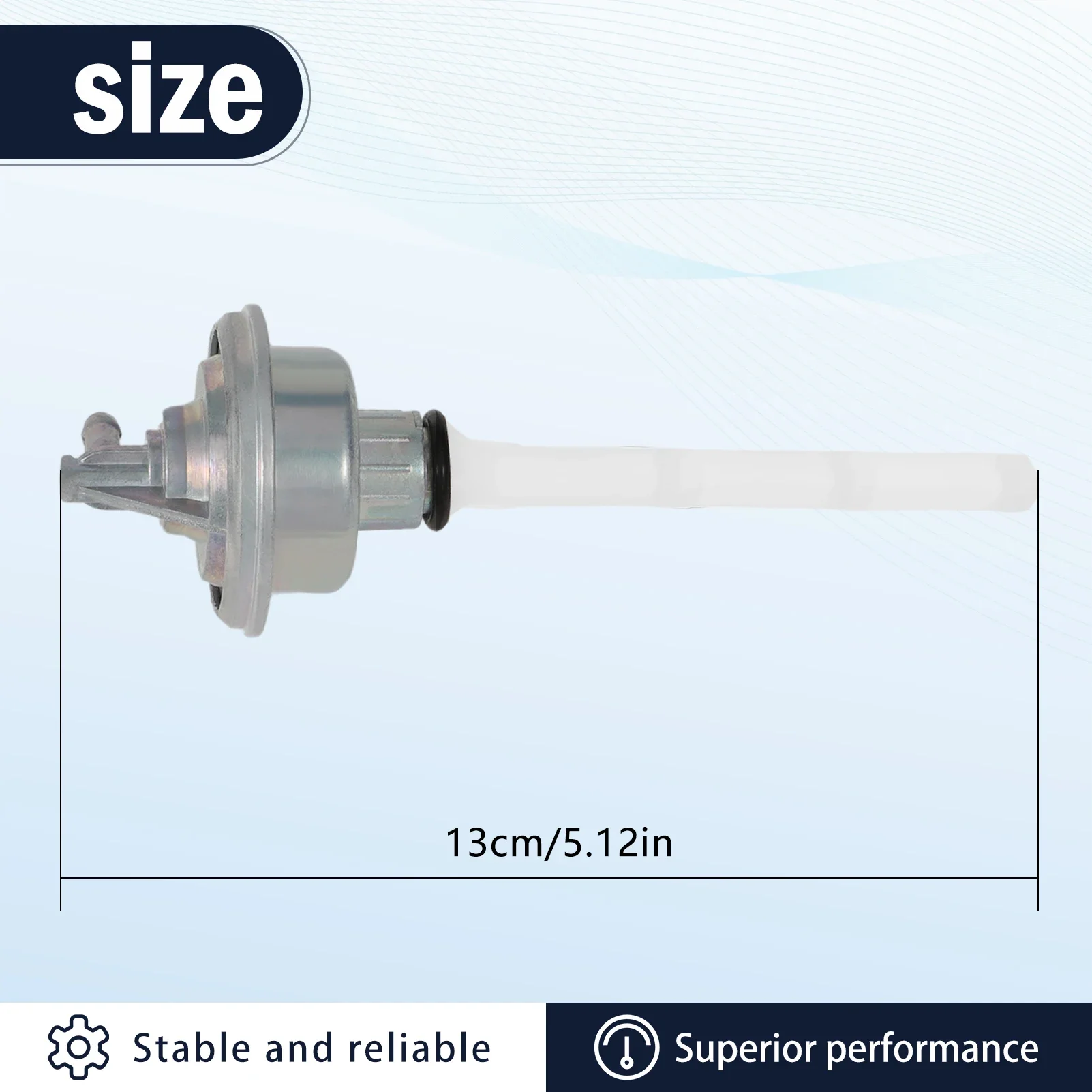15 mm Fuel Tap Diameter with Filter for Aerox 2004- Derbi Peugeot Trekker Speedfight Vivacity Elyseo Runner 50cc Fuel Tank view 4