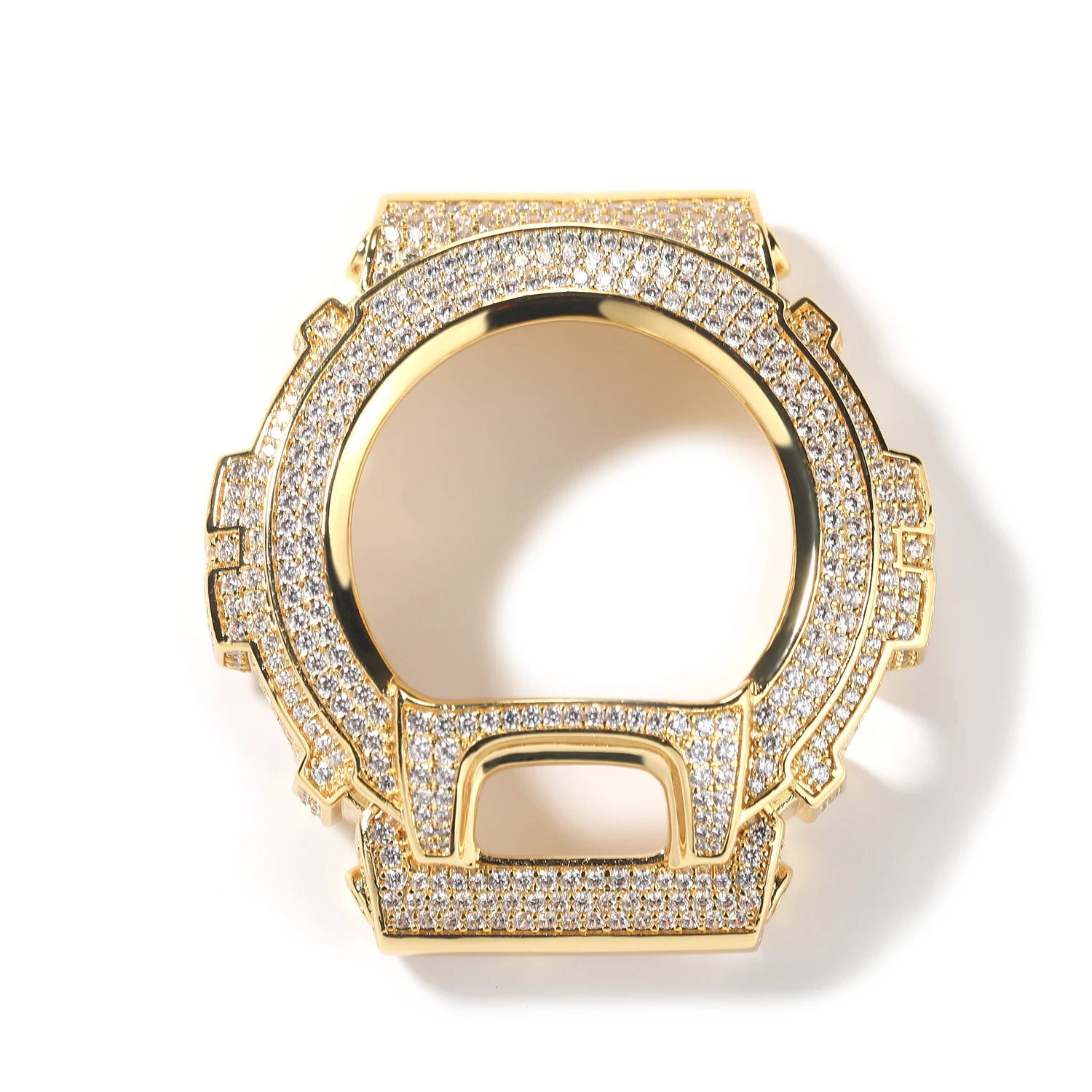TBTK HipHop Iced Out Moissanite Uhrenlünette für GA2100 DW6900 GA110 Luxus Bling Uhren-Ersatzrahmen Zubehör – Detail 23