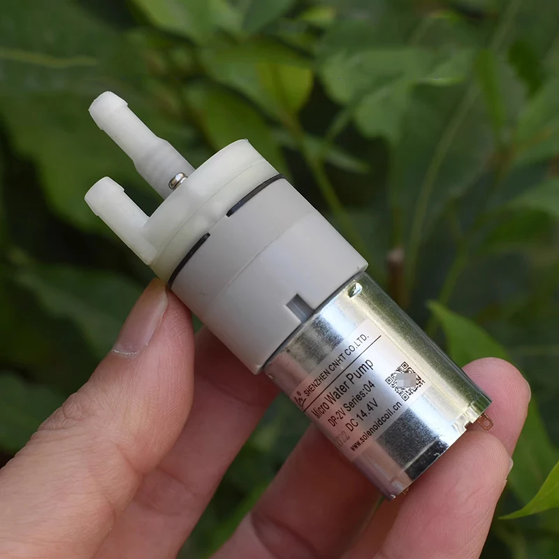 CN DP-2V Series 04 DC 12V 14.4V 18V 24V Small Mini 370 Diaphragm Pump Self-priming Suction Water Pump DIY Dispenser Tea Table