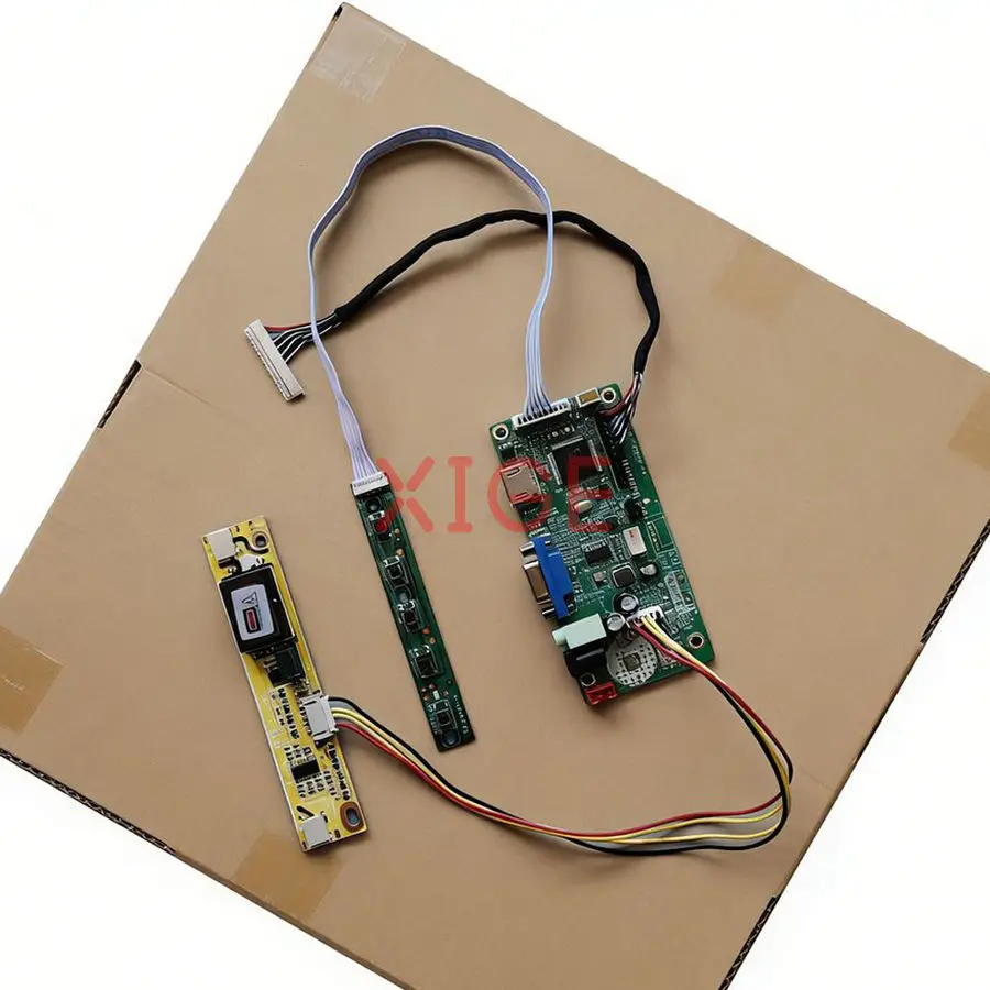 Monitor Controller Drive Board Fit HSD190MEN4 LTM190ET01 LM190E08 M190EG02 1280x1024 1280*1024 HDMI+VGA LVDS-30Pin 2CCFL DIY Kit