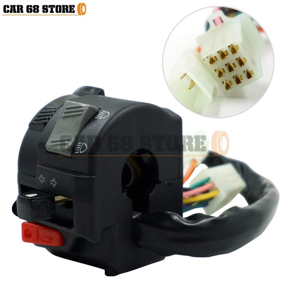 Motorcycle Horn Turn Signal Combination Switch Handle Switch Assembly Modified Switch Suitable For YAMAHA/RXKNEW 125