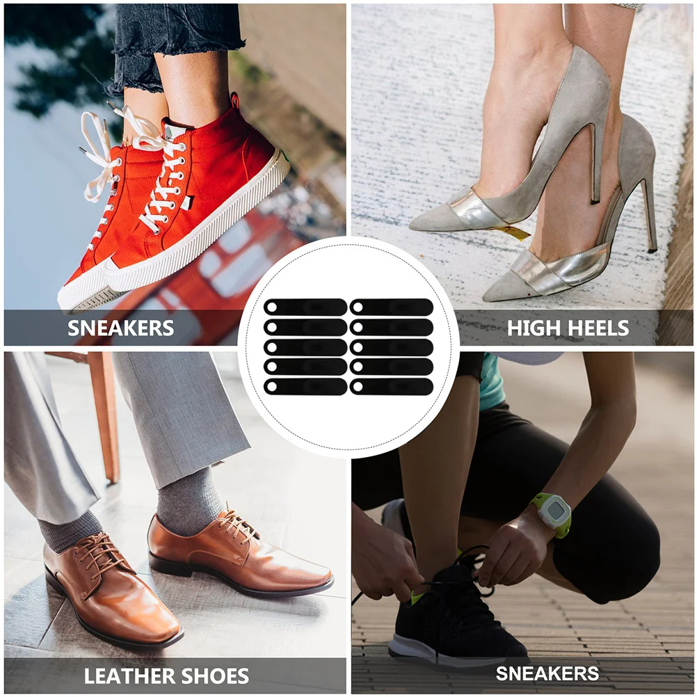 

10Pcs Plastic Hanging Shoehorns Durable Household Shoe Lifters Portable Travel Shoe-Wearing Helpers Hangable Shoehorn