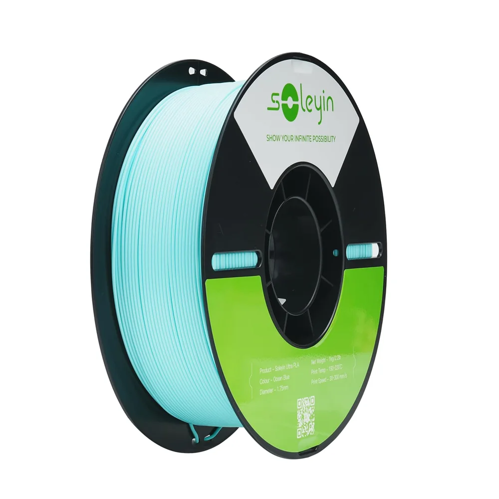 Creality Soleyin Ultra PLA Filament 1kg 1.75mm 3D Printer Plastic Material Multiple Colors Fit Most FDM Printers